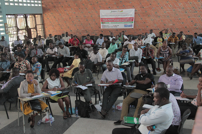 The teachers at the training programme.